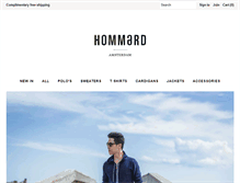 Tablet Screenshot of hommard.com